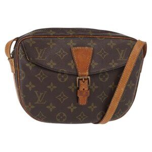 LOUIS VUITTON Monogram Jeune Fille MM Shoulder Bag Vintage M51226 LV Auth BA8117